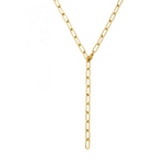 Halskette Grobgliedrig Edelstahl  14 K Gold Plated