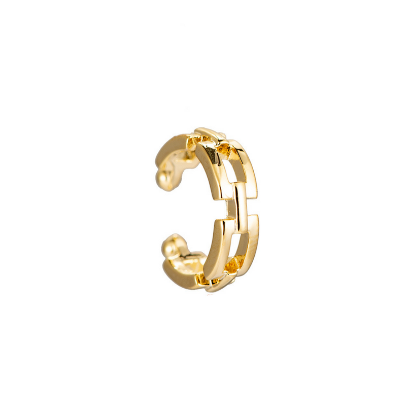 Chain Earcuff sehr edel 14K vergoldet