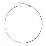 Simple Edelstahl Choker