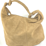 Shopper/Schultertasche echtes Wildleder Made in Italy